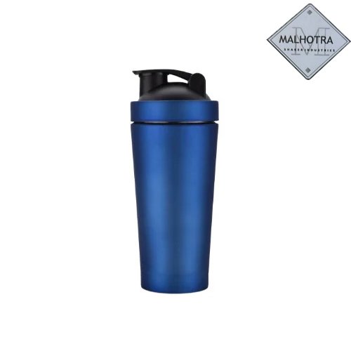 Steel Shaker blue Bottle manufacturers in india